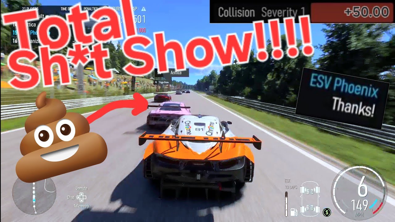 This lobby did everything it could to stop me! Literally ✋️ GT3's @ Spa (Forza Motorsport 2023)