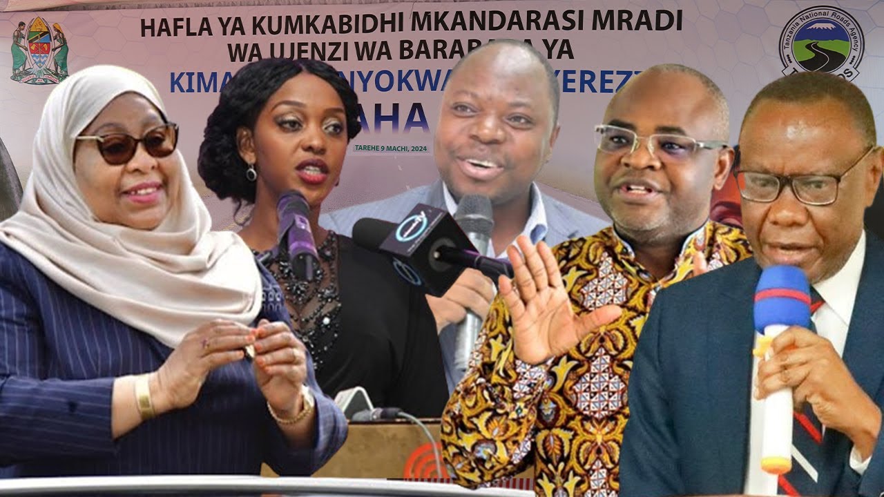 LIVE🔴HAFLA YA KUMKABIDHI MKANDARASI MRADI WA UJENZI WA BARABARA YA KIMARA - BONYOKWA - KINYEREZI