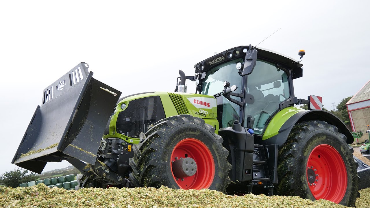 ENSILAGE DE MAÏS 2023 | JAGUAR 950/960 - AXION 830-870 | ETA JESTIN
