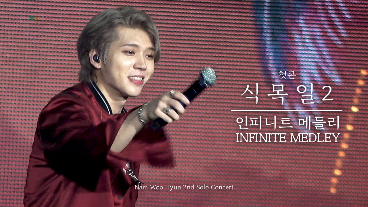 190810 남우현 식목일2 : She's Back, 그 해 여름, Man in Love(INFINITE MEDLEY) [4K] 직캠 WOOHYUN ARBOR DAY2 FANCAM