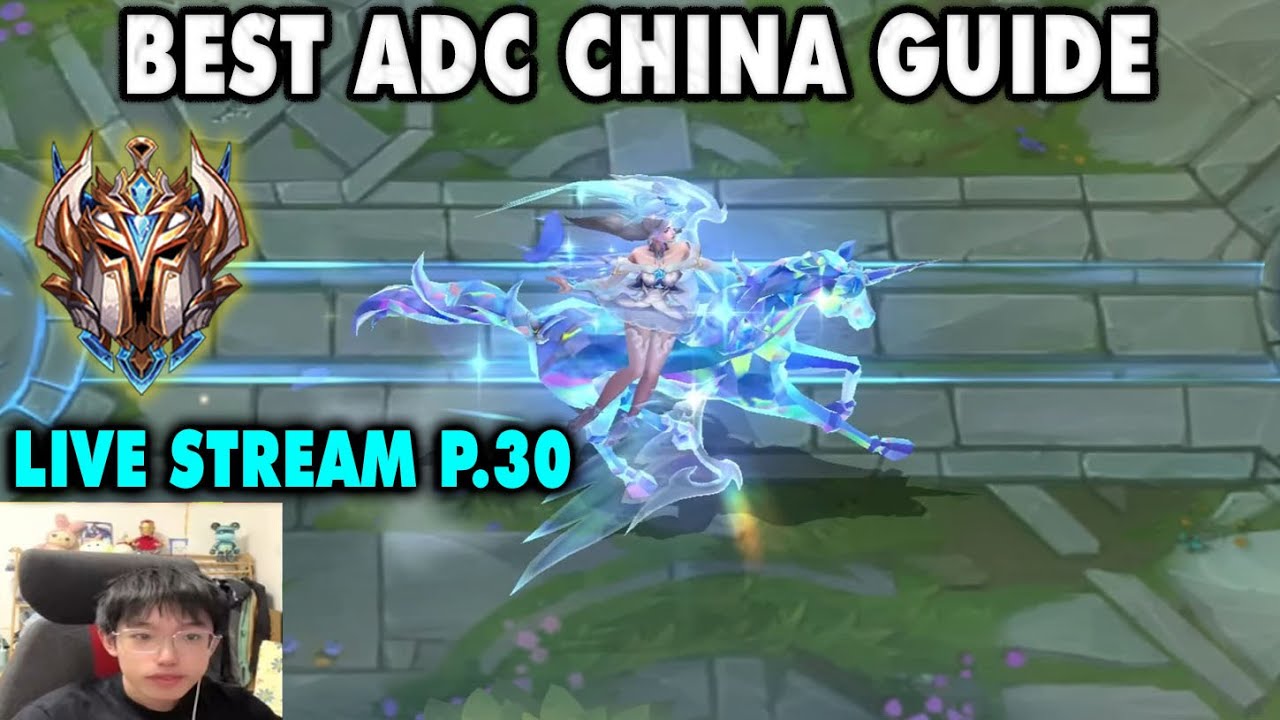 Wild Rift China Best ADC | NEW Crystal Rose Caitlyn Skin | Challenger 74 to 91 LP | ADC Guide