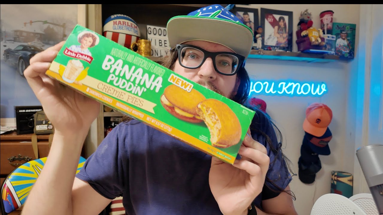 Little Debbie Banana Puddin’ Cream Pies Review￼