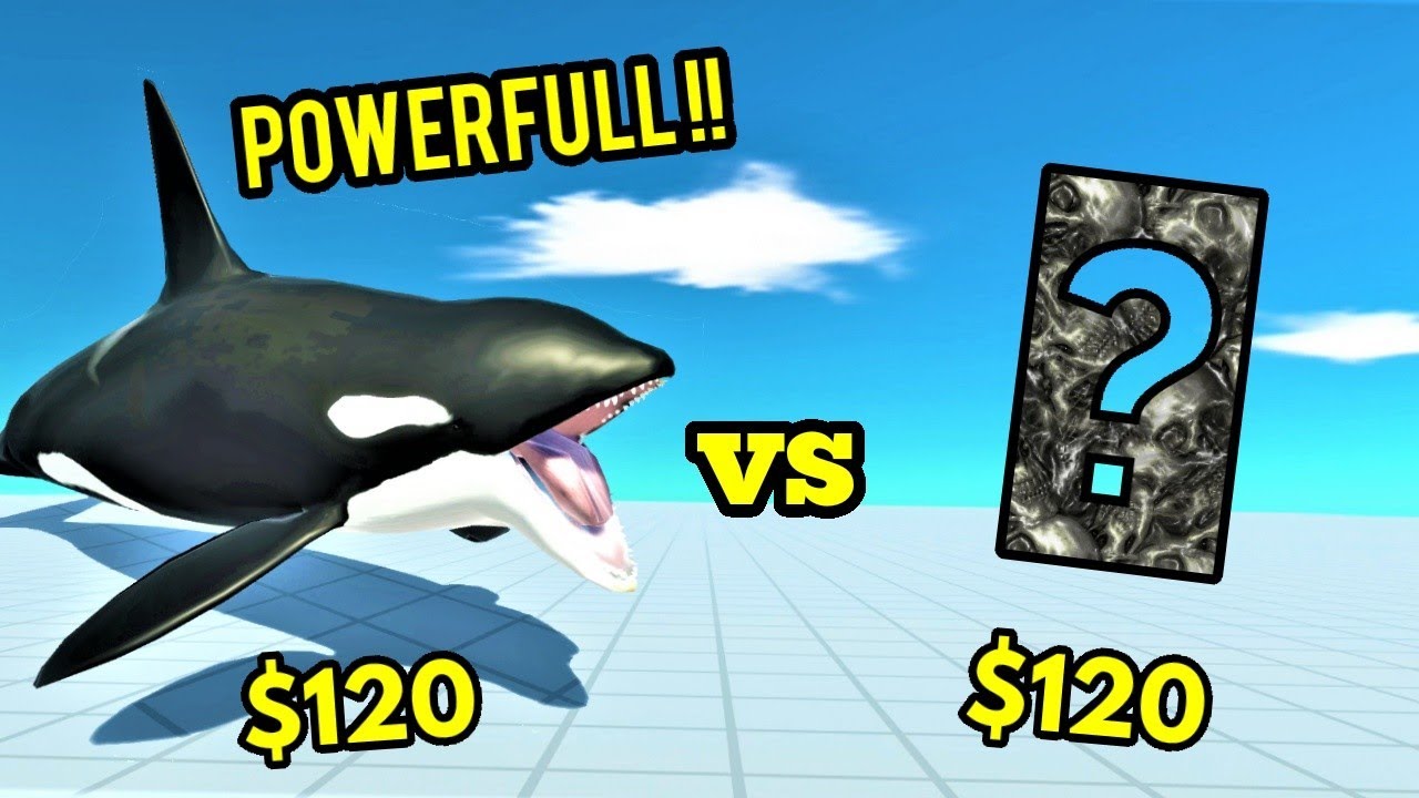 Orca vs random units same price ARBS animal revolt battle simulator