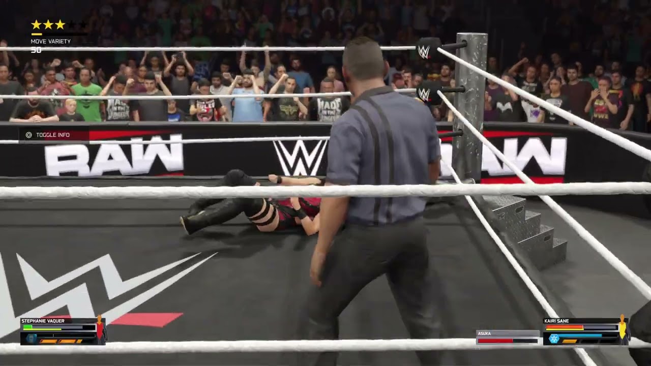 WWE 2K25 - RAW | Part 4 | Stephanie Vaquer Vs Kairi Sane