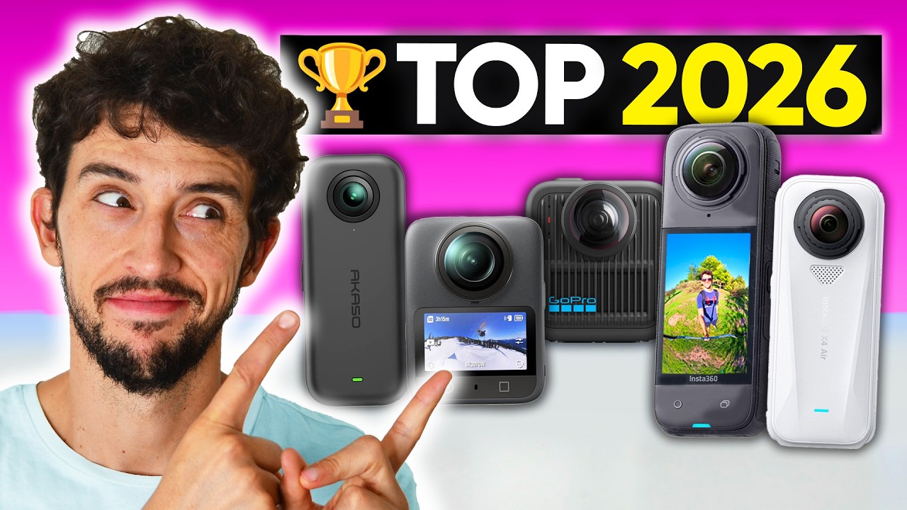 Las 6 Mejores CÁMARAS 360 Grados en 2026 🥇