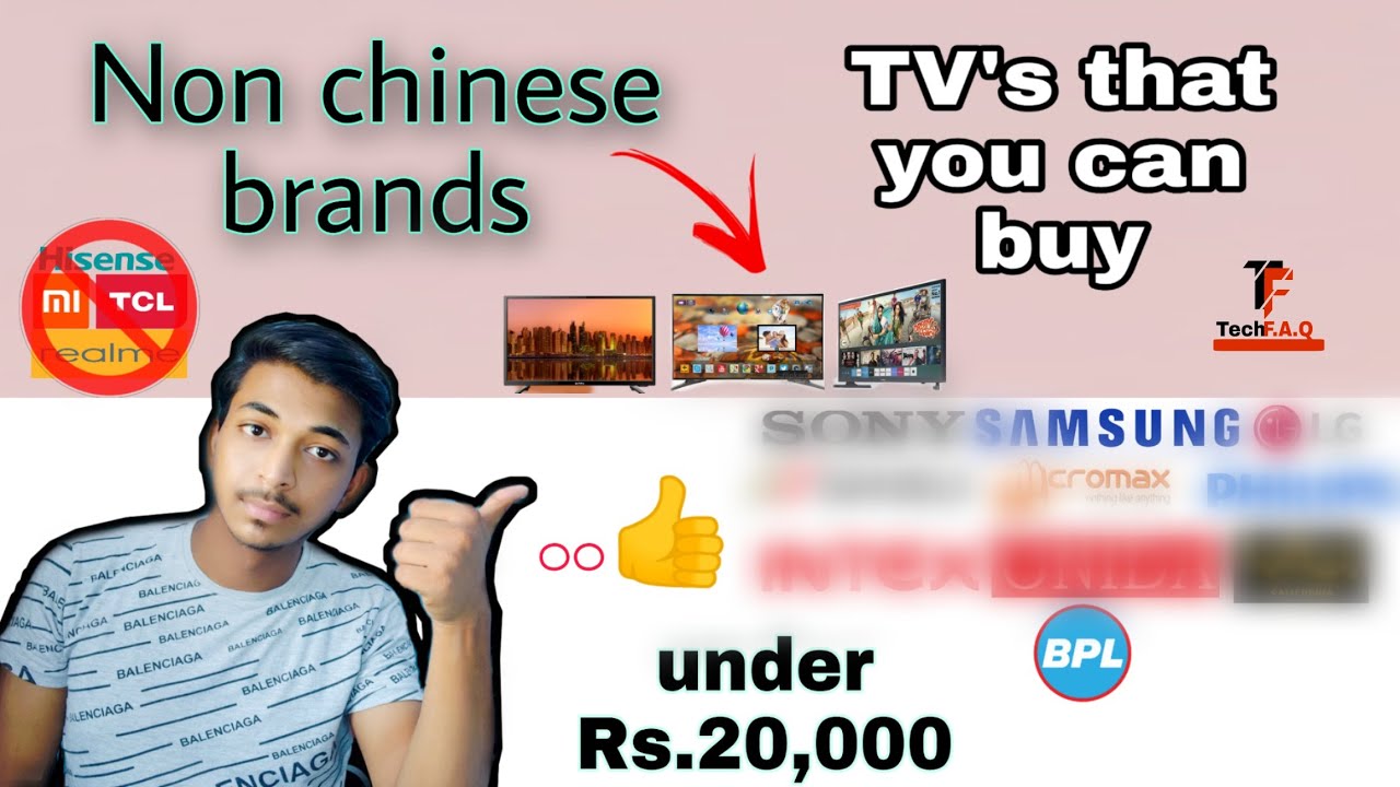 10 Non chinese tv's that you can buy under Rs.20000 ||  samsung, sony, lg, micromax, philips, etc..