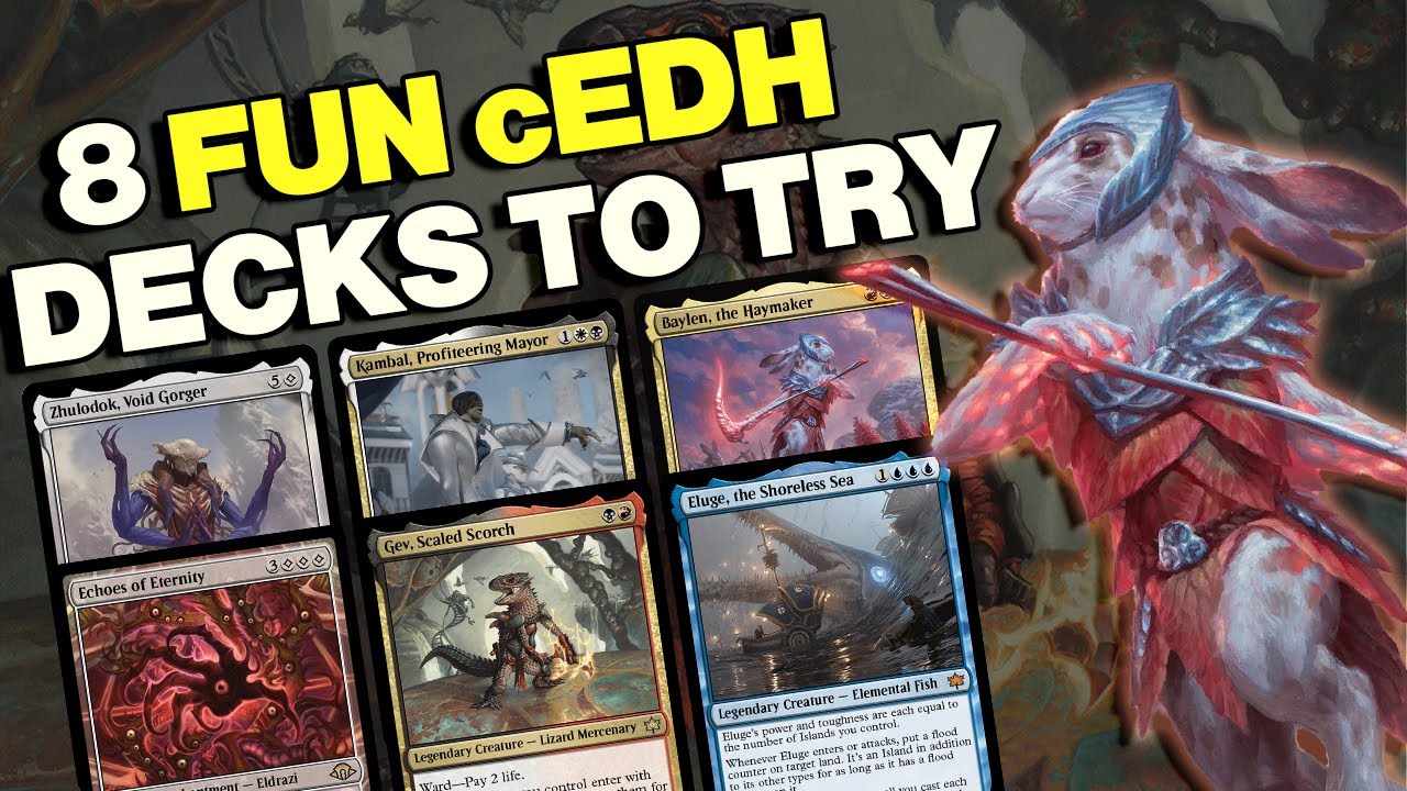 8 Unique cEDH Decks THAT WIN 🏆