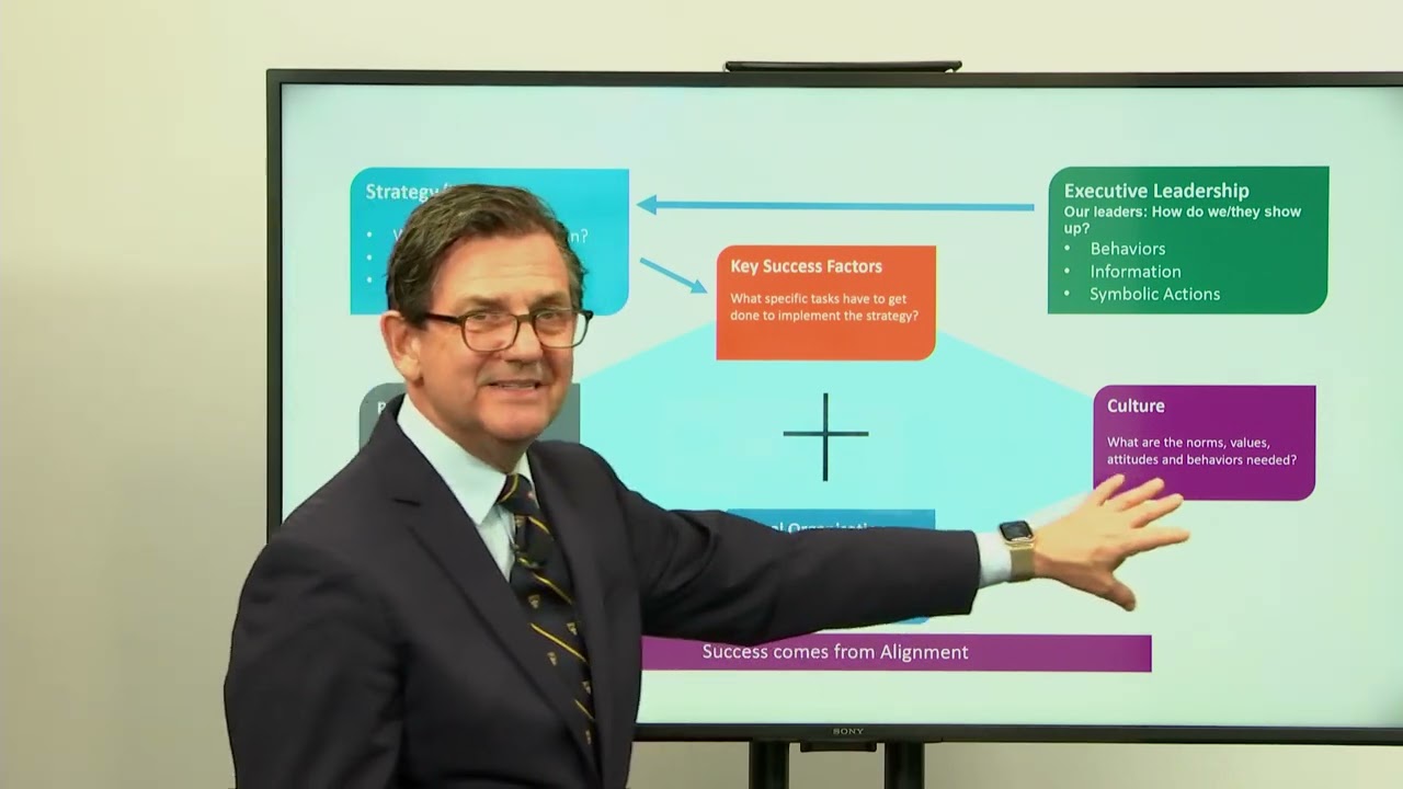 Organizational Congruence: A Strategy in Action key process, from Professors Tushman and O'Reilly.
