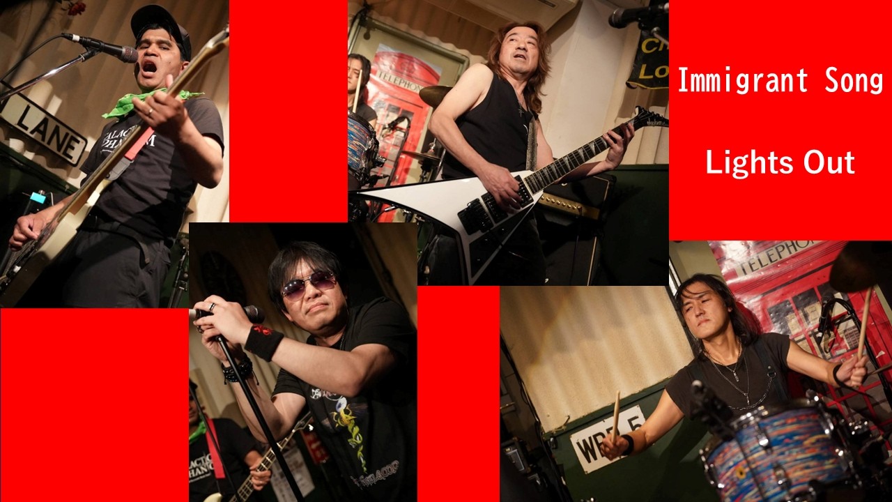 Lights Out/ Immigrat Song Live at The Club Sensation Yokohama, on 7th March, 2026