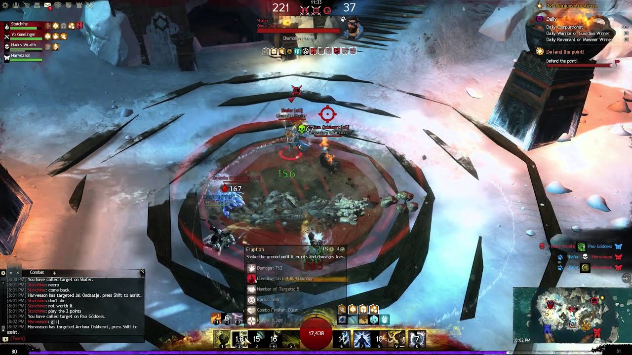 Guild Wars 2 Ranked PvP - Celestial Tempest - 501 to 53 Win