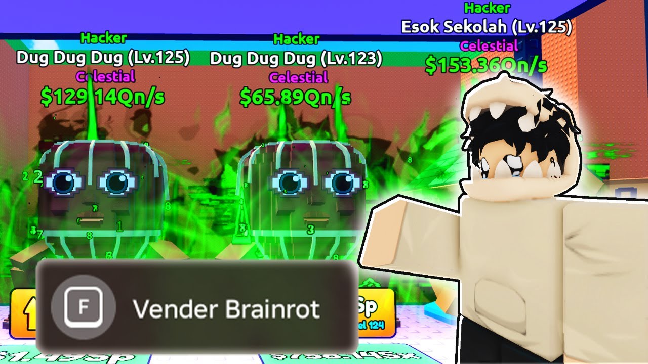EXCLUÍ TODOS MEUS BRAINROTS RAROS PRA NÃO SER BANIDO!