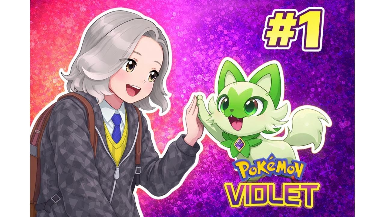 Pokemon Violet: Ep 1 New Beginnings