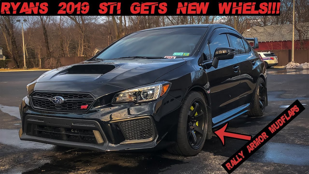 2019 STI Rallyarmor Mudflap Install