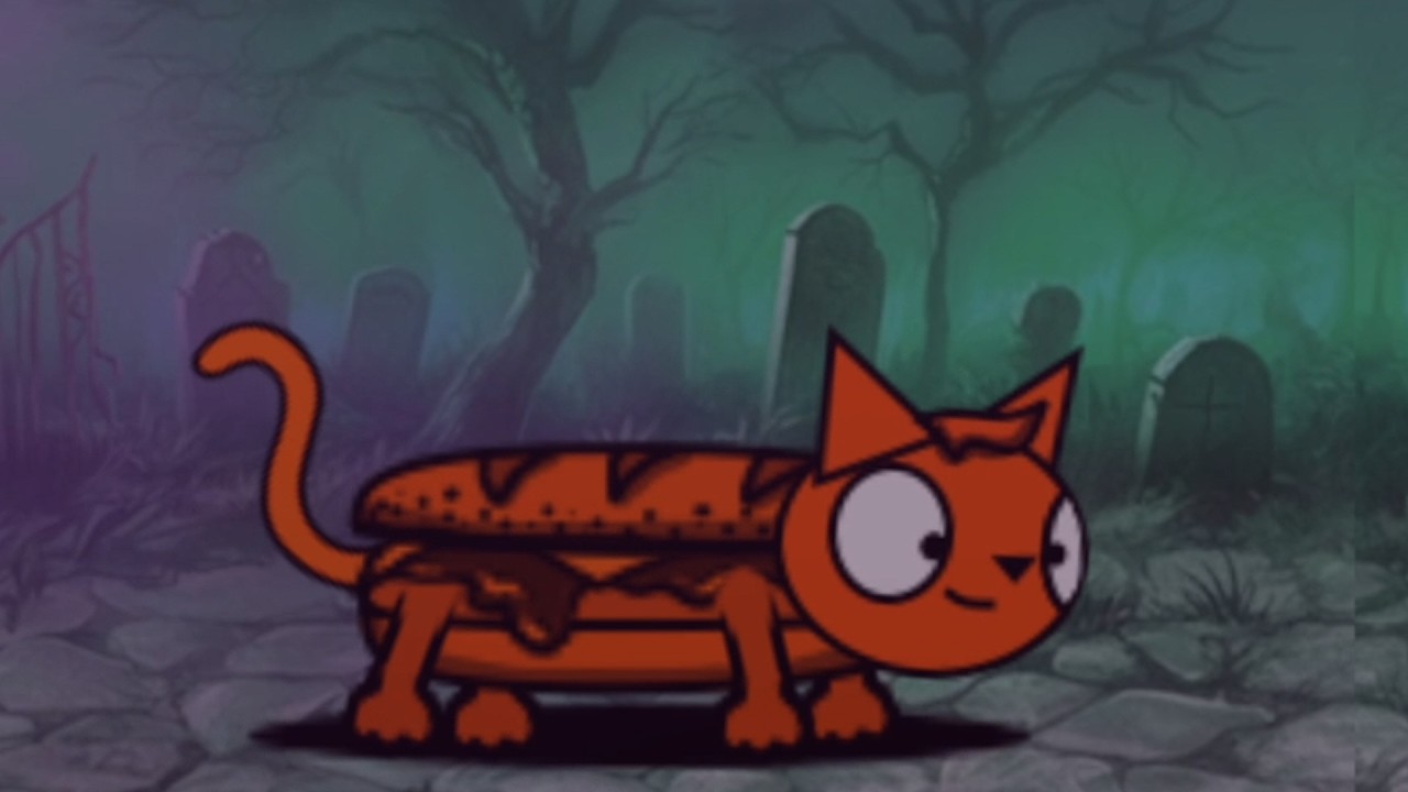 (NEW ENEMY: Meaty Carnage) Unhappy Cat-Game (Mirror) - The Battle Cats (Custom Stage)