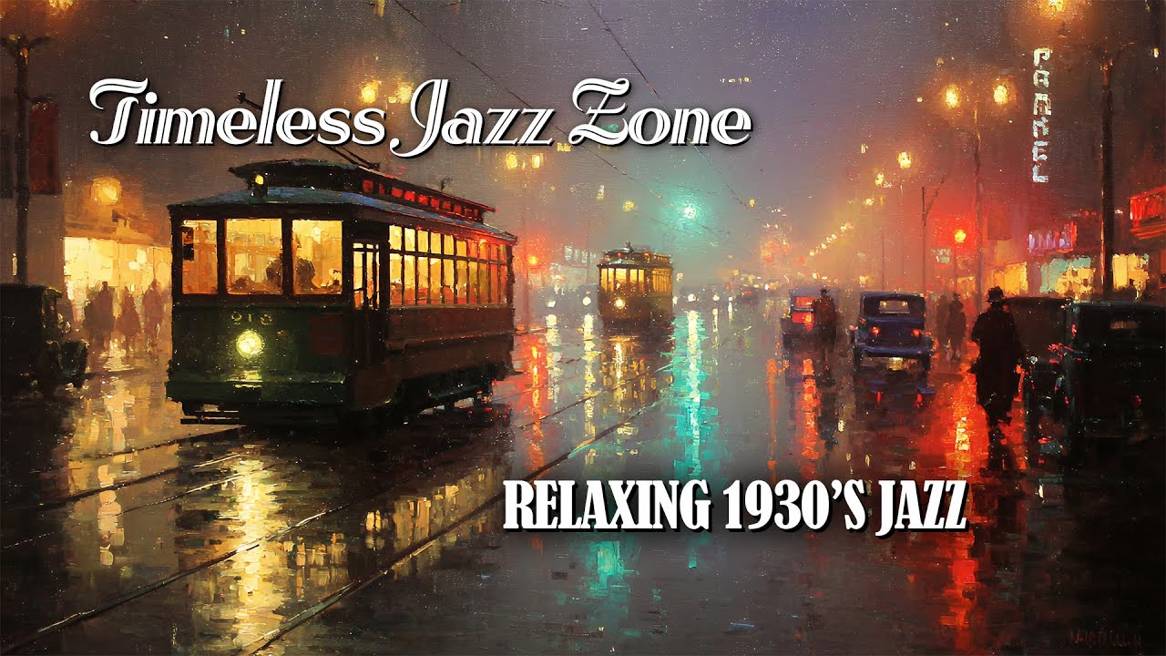 Relaxing Jazz 1930s Nostalgic Futuristic Visuals 12 Hour Chill Jazz Vibes012