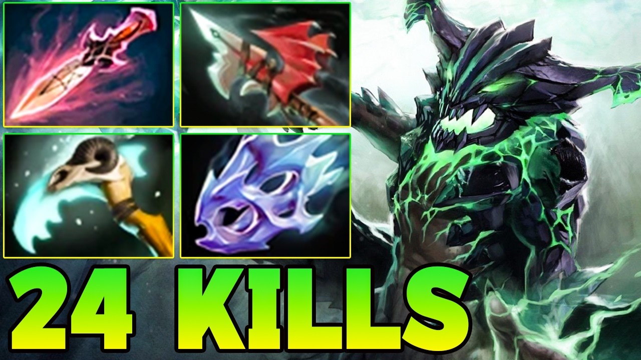 24 Kills Outworld Destroyer !! Outworld Destroyer Dota 2 Mid OD Gameplay 7.40