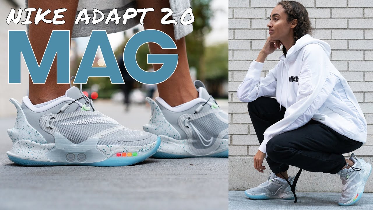 NIKE ADAPT BB 2.0 MAG ON FOOT REVIEW and Styling Haul: These Held My Feet Hostage.  Best MAG Yet?