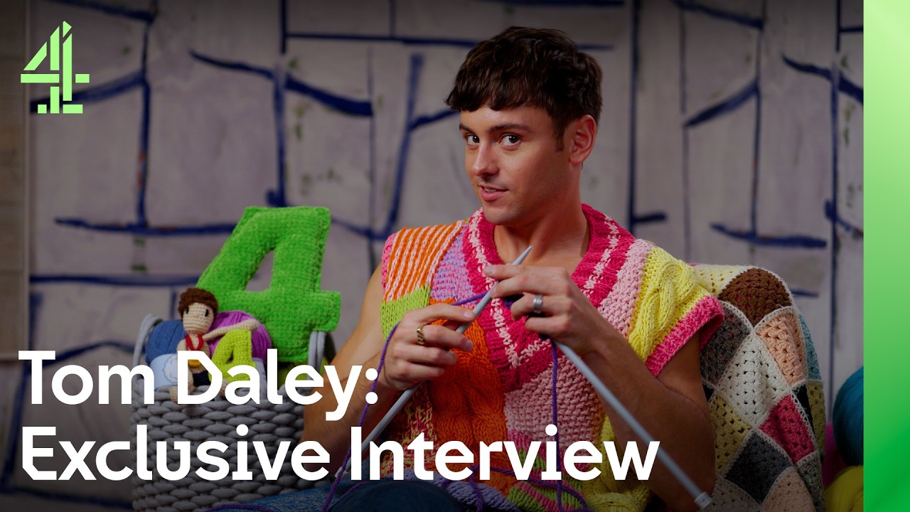 Tom Daley Takes A Deep Dive Into His Love Of Knitting & Crochet | Game Of Wool | Channel 4