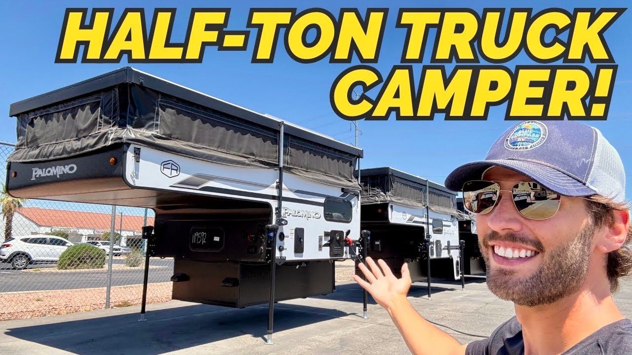 Half-ton capable truck camper for ultimate freedom! 2025 Forest River Palomino SS 550