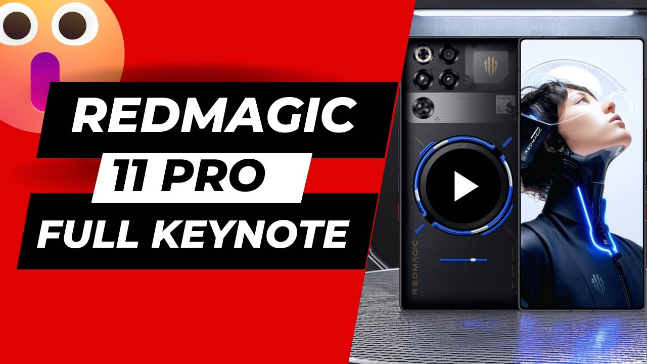 Redmagic 11 Pro Full Keynote - Launch Event | With Liquid Cooling System | English Subtitles