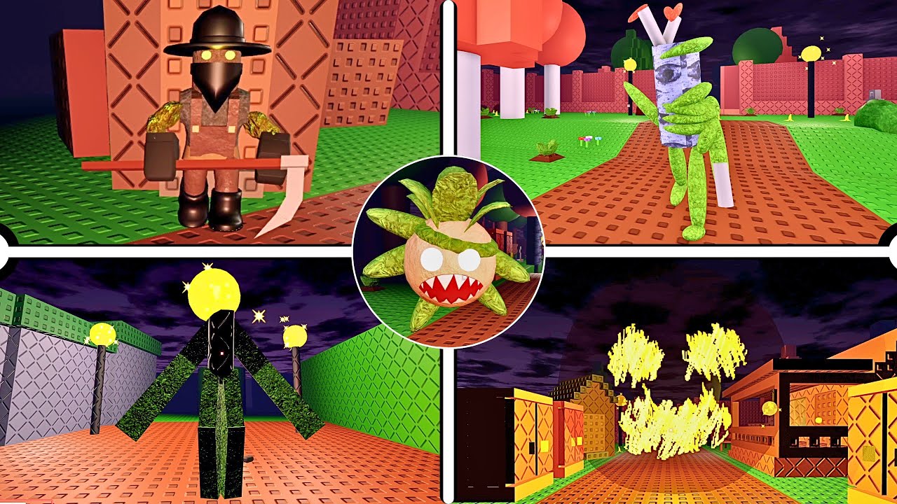 DOORS The OUTDOORS RETRO - All Jumpscares & Full Walkthrough | ROBLOX