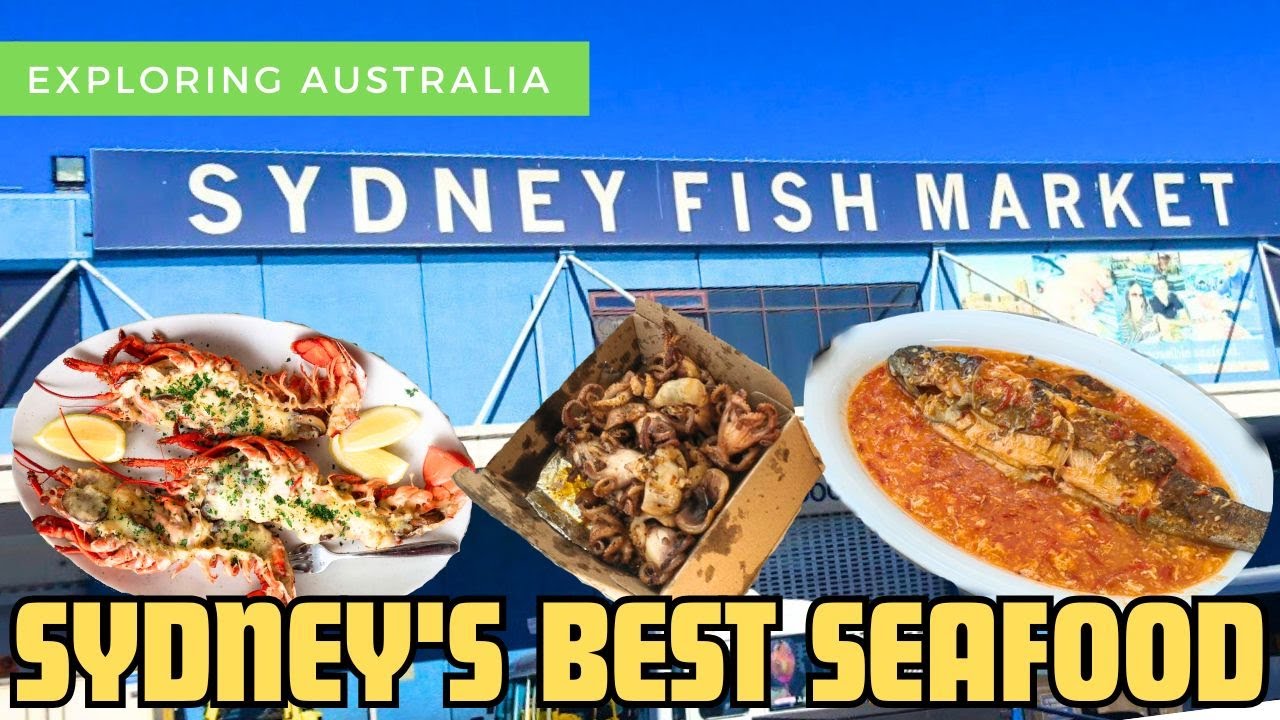 Sydney's BEST Seafood at Sydney Fish Market | Australia's Largest Seafood Market - Cooked on Spot !
