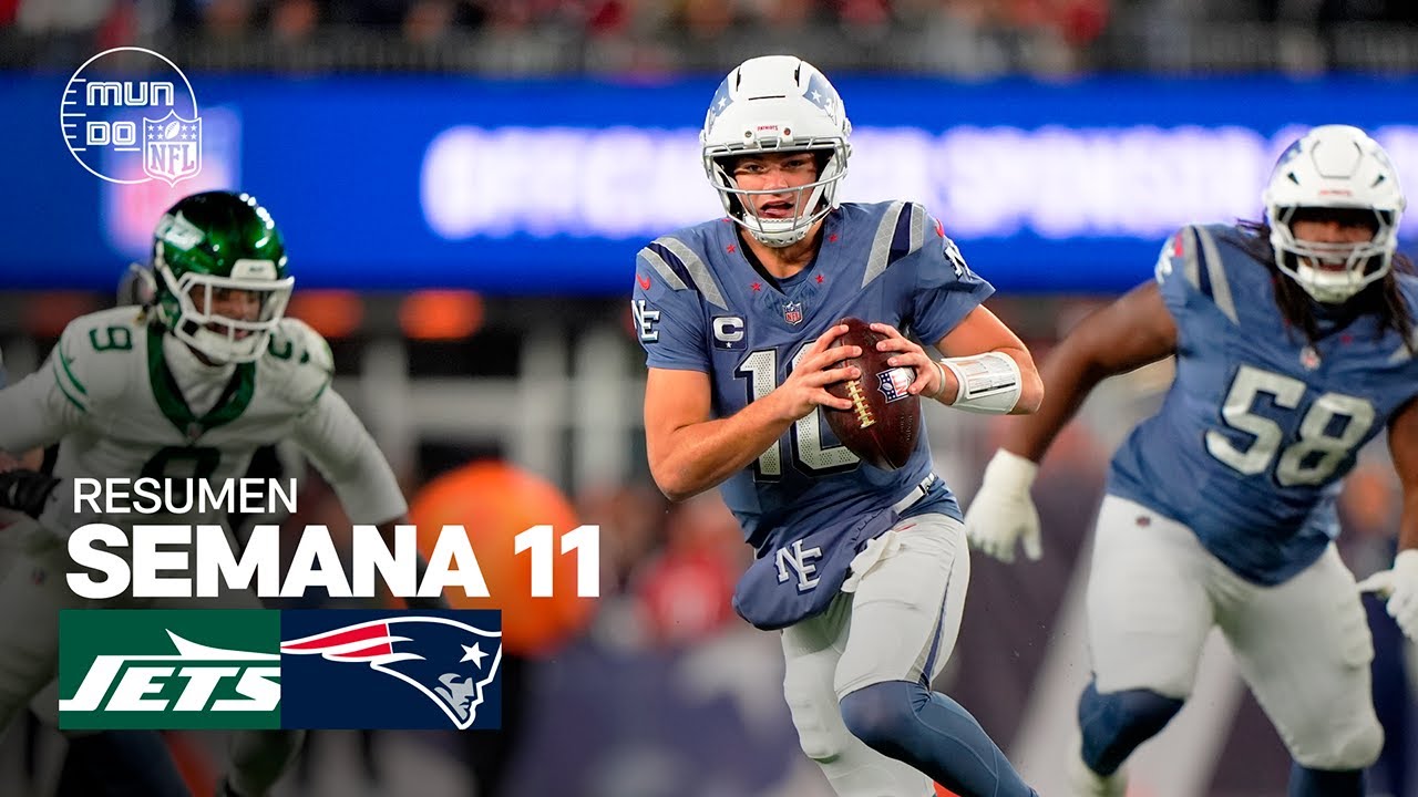 New York Jets vs. New England Patriots | Resumen NFL en español - Semana 11 | NFL Highlights 2025