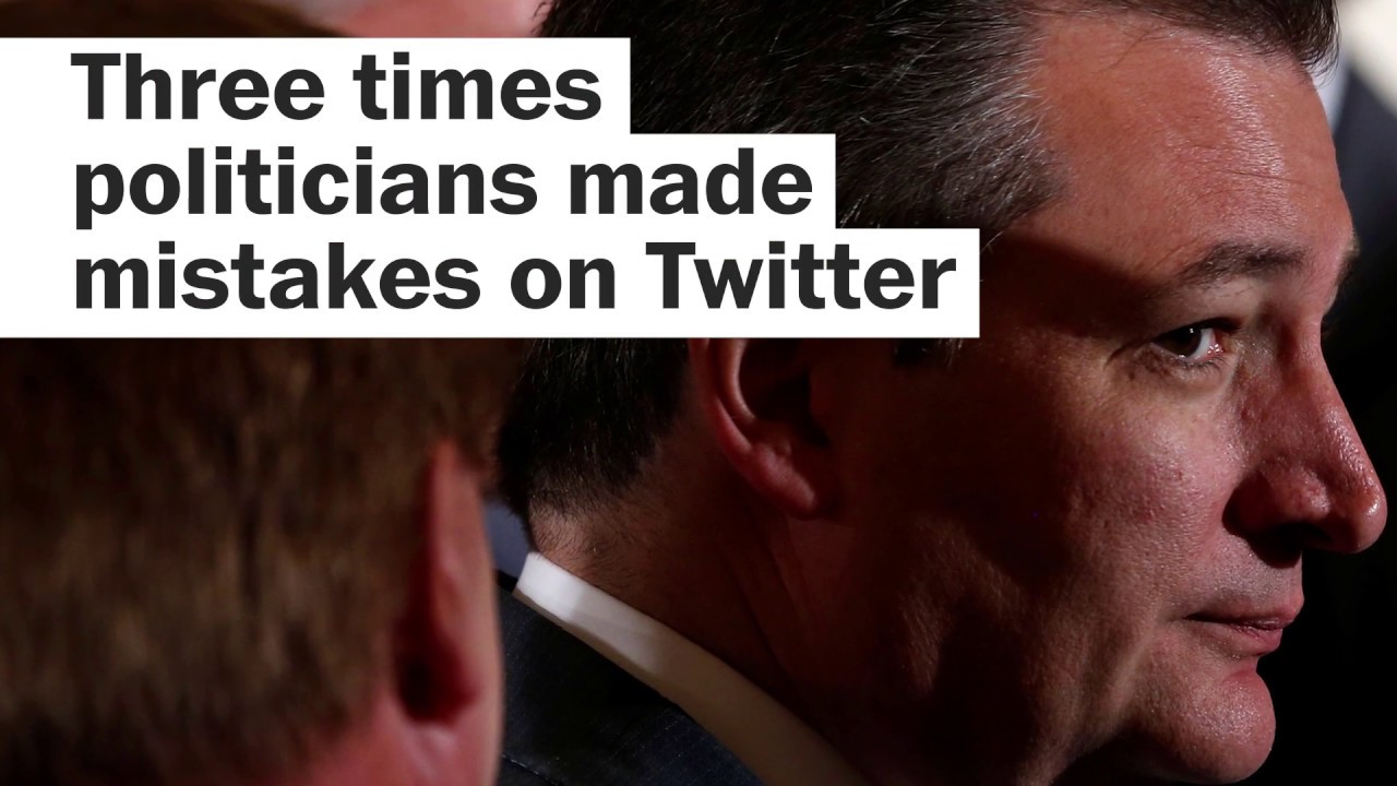 Three times politicians made mistakes on Twitter