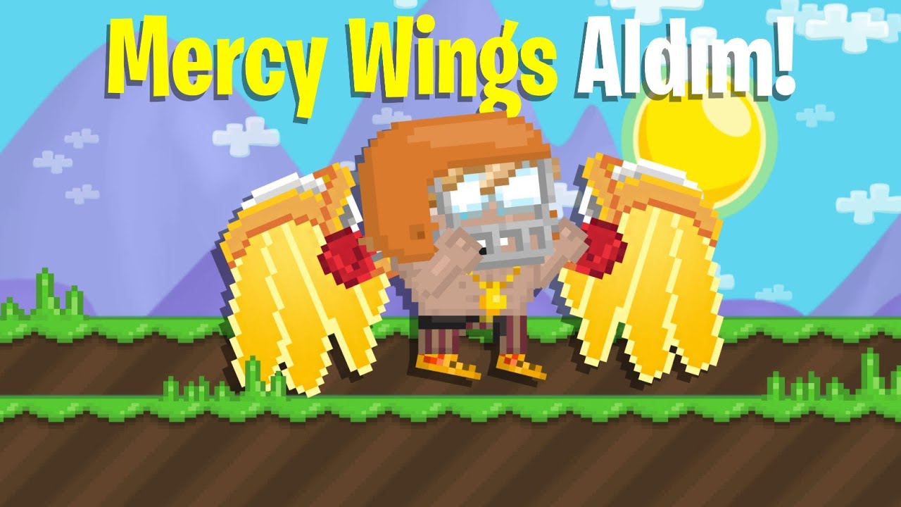 Angel Of Mercy Wings Aldım! *Zar Zor :D* - Growtopia Türkçe