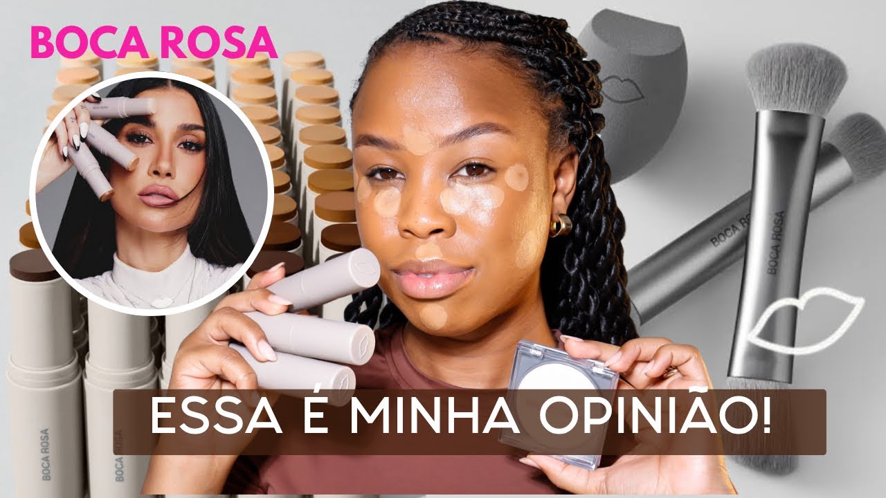 TESTANDO OS PRODUTOS DA BOCA ROSA| Será que é tudo isso mesmo?