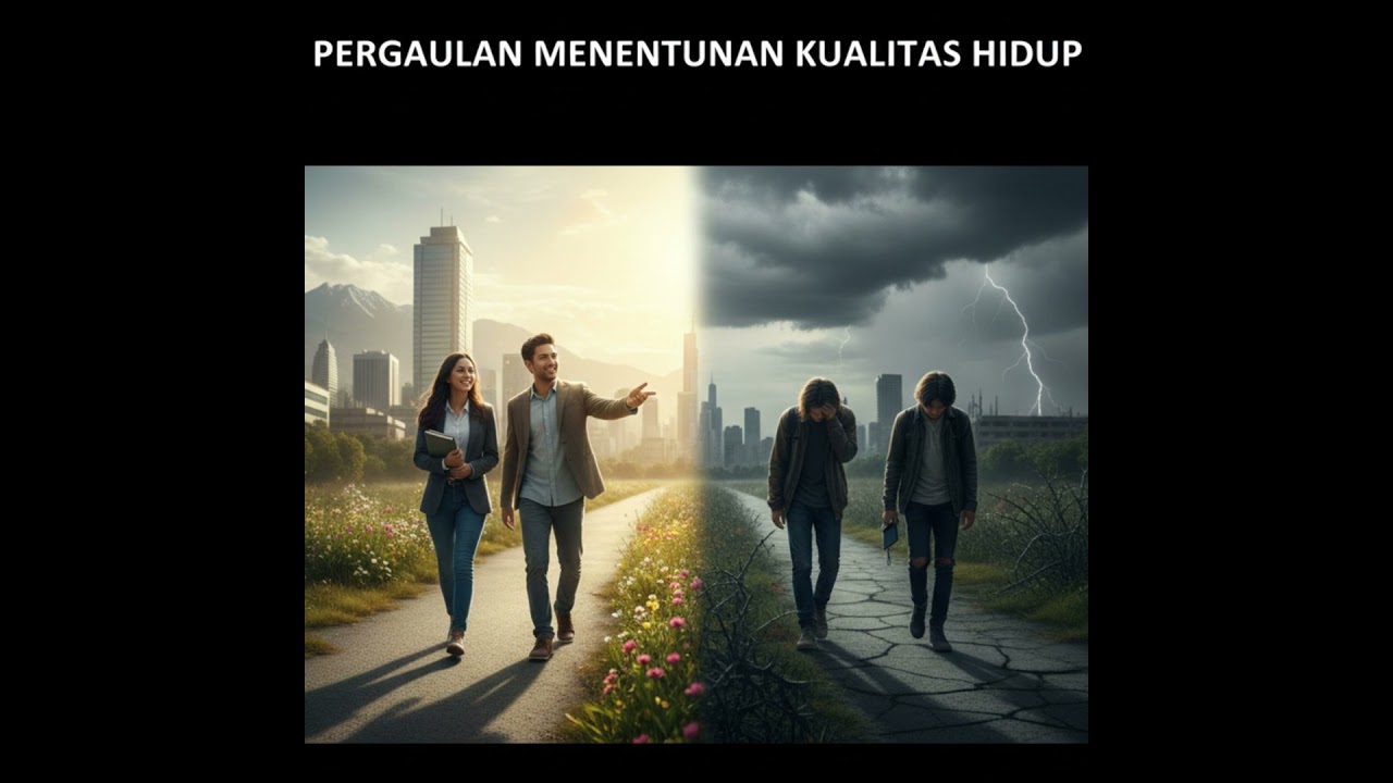 Pergaulan Menentukan Kualitas Hidup