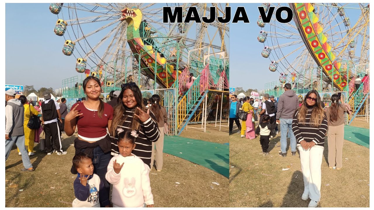 RATNANAGAR MAHOTSAB IN CHITWAN 🥰JHANDAI MOREY GAME KHELDA😪🤭