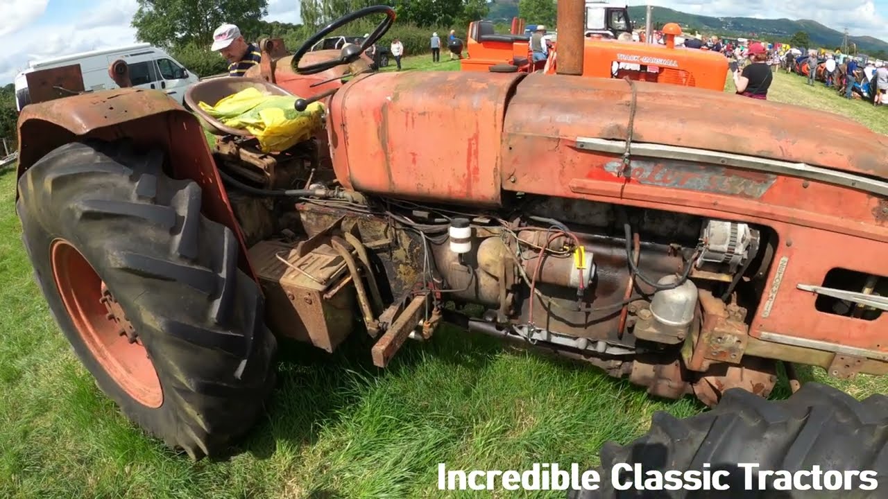 1970 Zetor 5545 4WD 3.1 Litre 4-Cyl Diesel Tractor (56 HP) HJ Pugh & Co Auction at Welland 2024