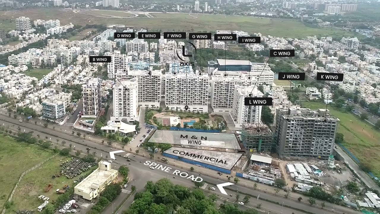 L- AXIS   Aerial Tour || PHARANDE SPACES || REAL ESTATE
