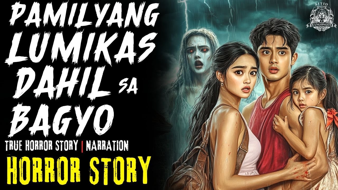 HORROR STORY | PAMILYANG LUMIKAS DAHIL SA BAGYO | Tagalog Horror Stories