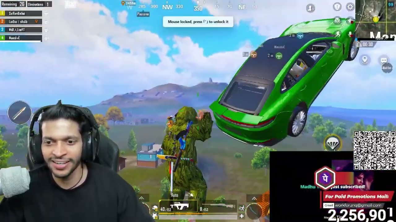 Punju As Driver Never Fail In Battle Royale
