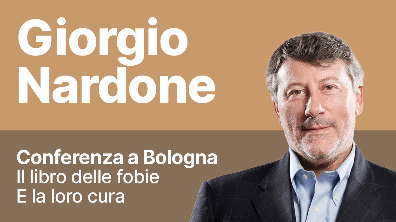 Il libro delle fobie. E la loro cura / Conferenza a Bologna