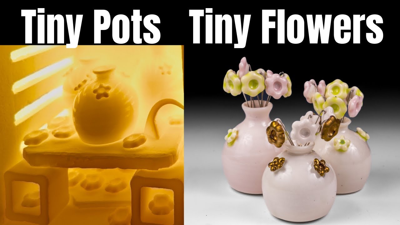 Mini Pots, Clay Flowers… and How to Make Them!