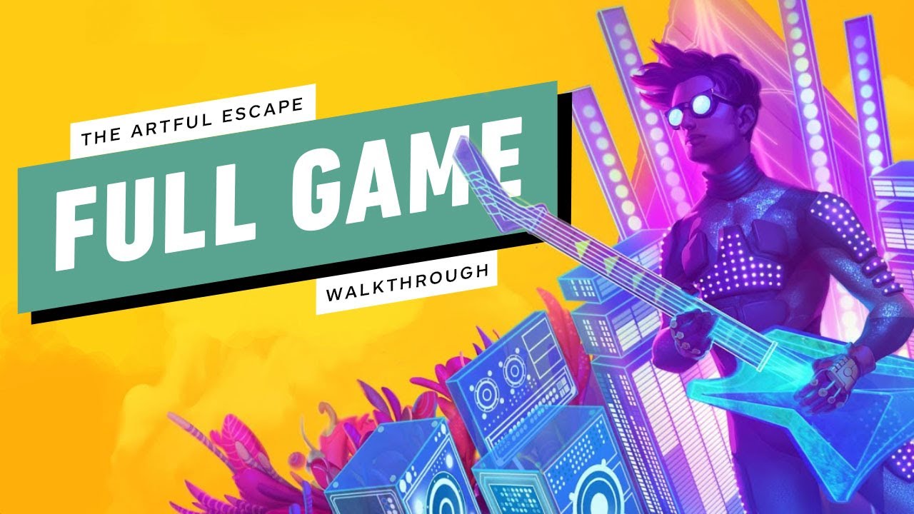 The Artful Escape Gameplay Walkthrough - FULL GAME [1080p/60FPS] No Commentary
