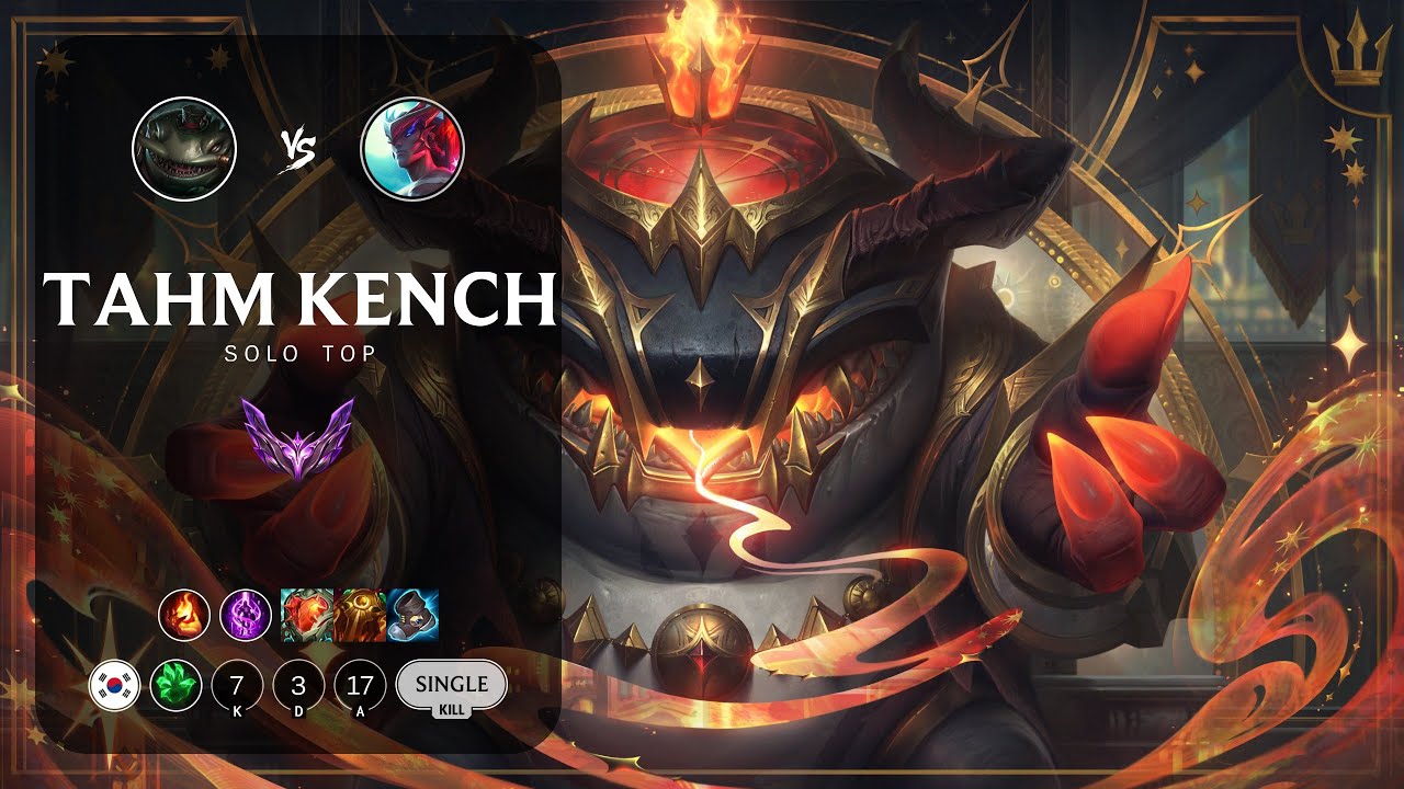 Tahm Kench Top vs Yone - KR Master Patch 13.20
