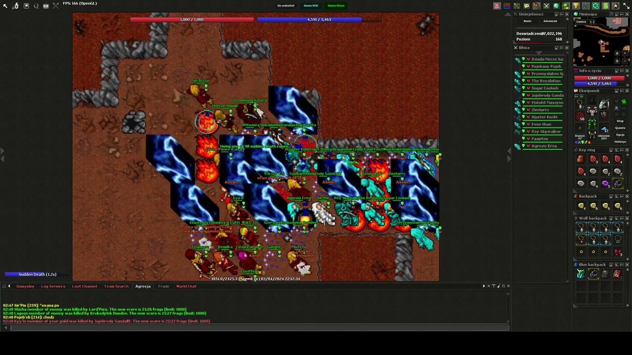 Tibia REALERA.ORG [Malarz] War Movie  03.03.2024