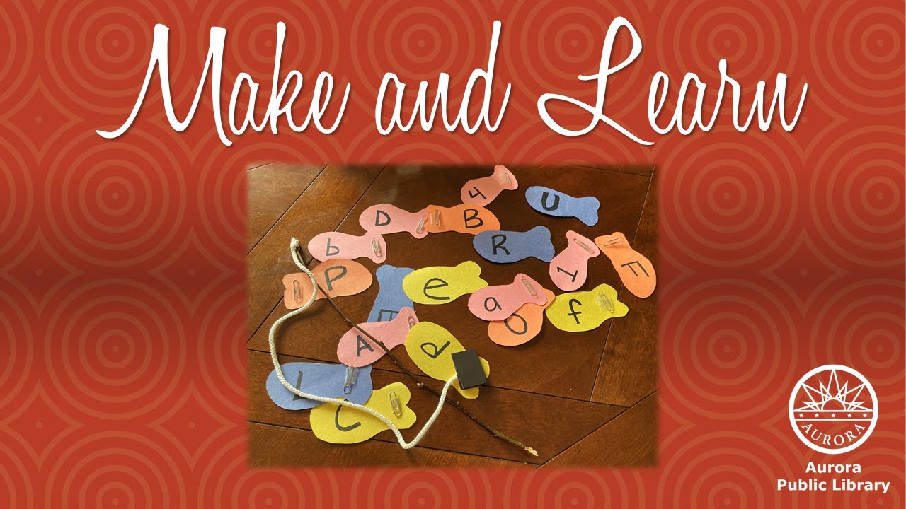 Make & Learn: Alphabet Fishing Game