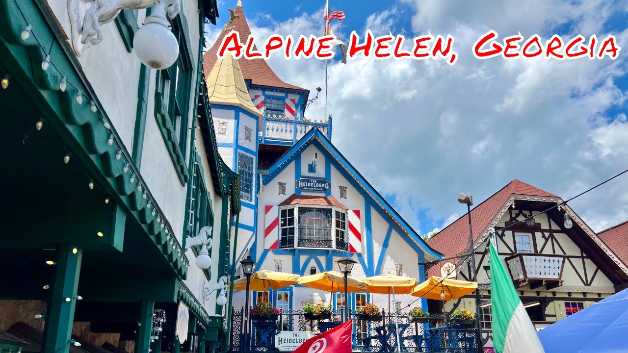Explore Alpine Helen Georgia - Your Slice Of Germany In America!