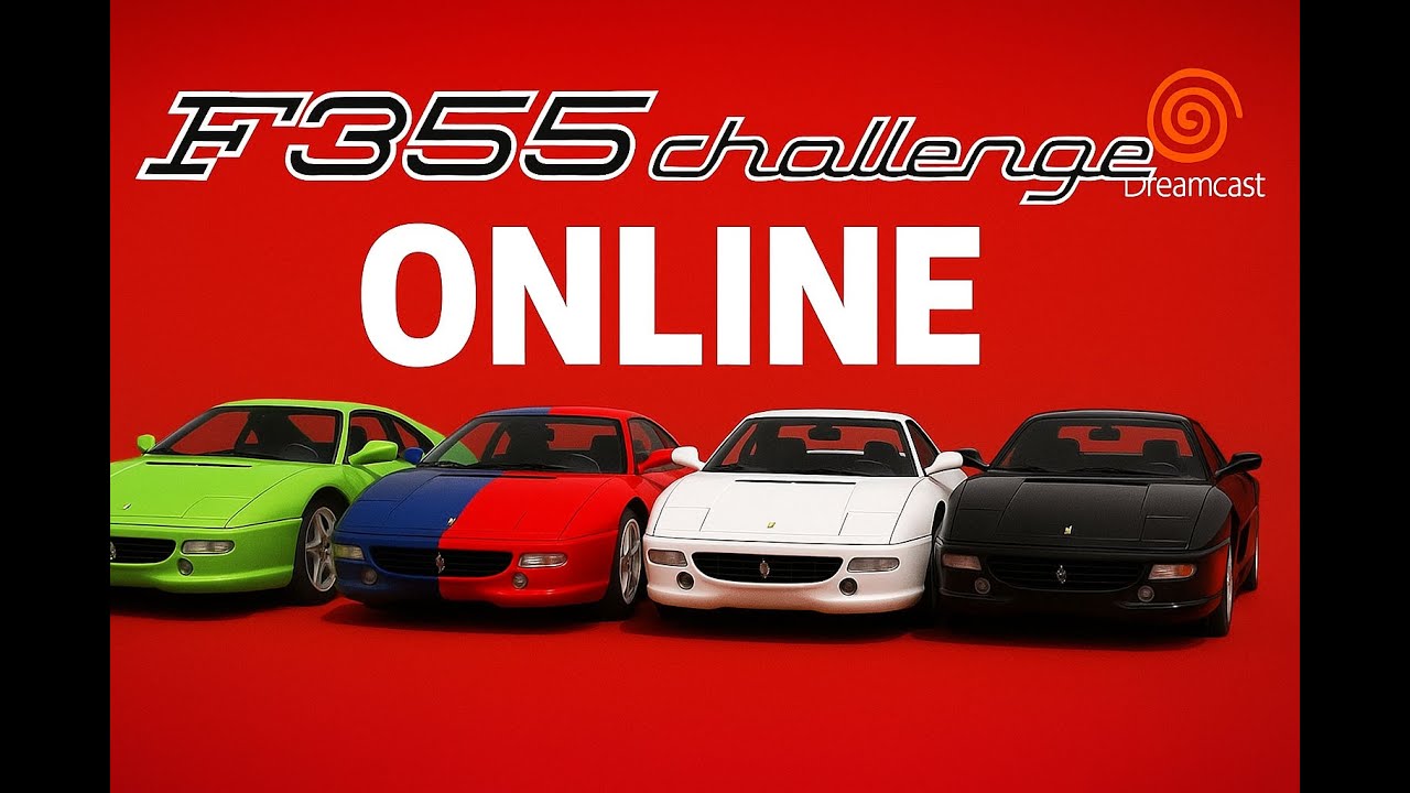 F355 Challenge Online 12/10/25 Dreamcast