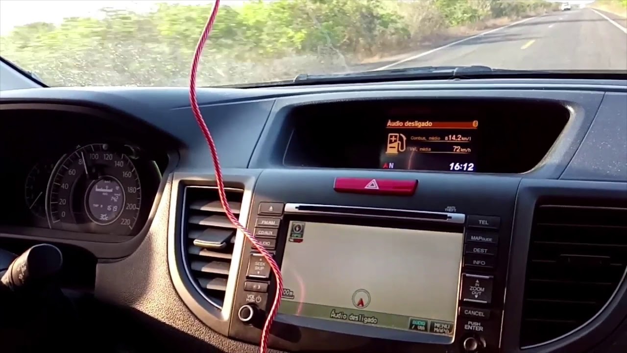 Consumo Honda CRV 2012 entre 80 e 90 km/h