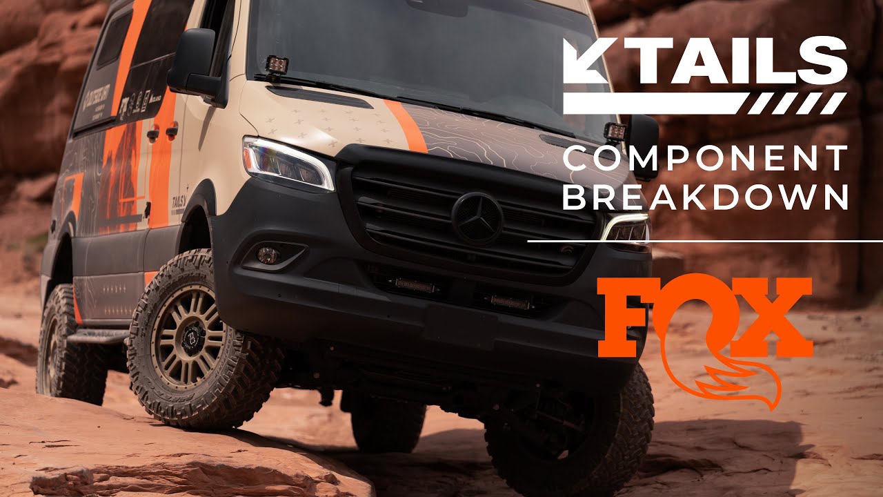 Tails | FOX Factory Performance Series 2.0 Shocks | Adventure Van Component Breakdown