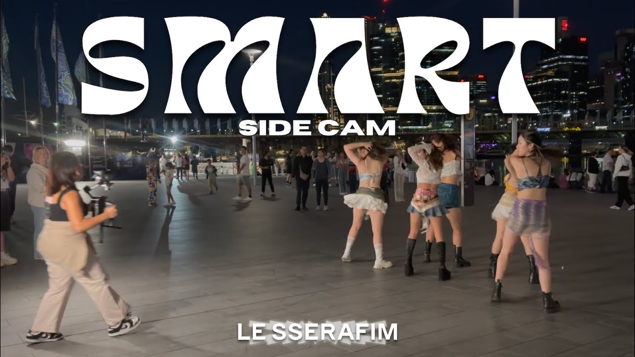 [KPOP IN PUBLIC | SIDE CAM] LE SSERAFIM 'Smart' ONE TAKE Cover by BL00M | Sydney, Australia