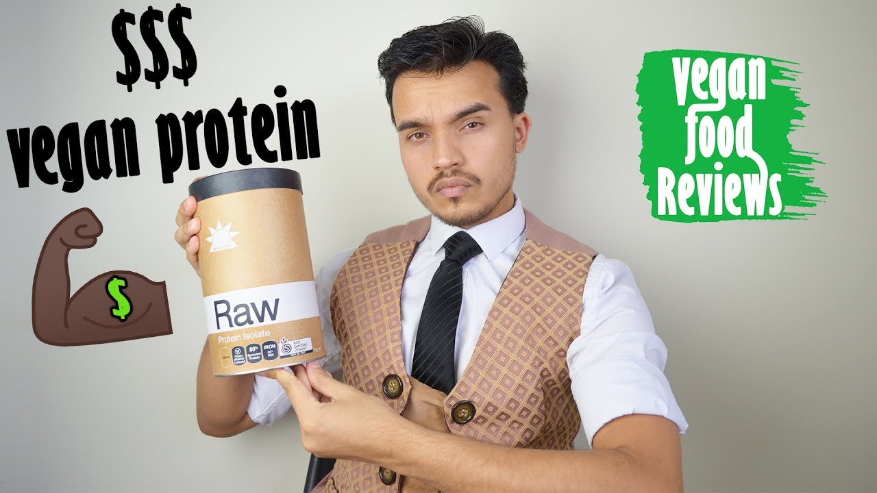Amazonia RAW Protein Powder Natural | VEGAN FOOD REVIEWS