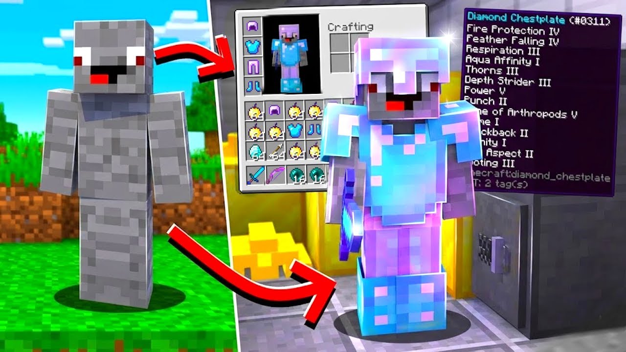 Von ARMER SPIELER zu MILLIONÄR SPIELER in Minecraft