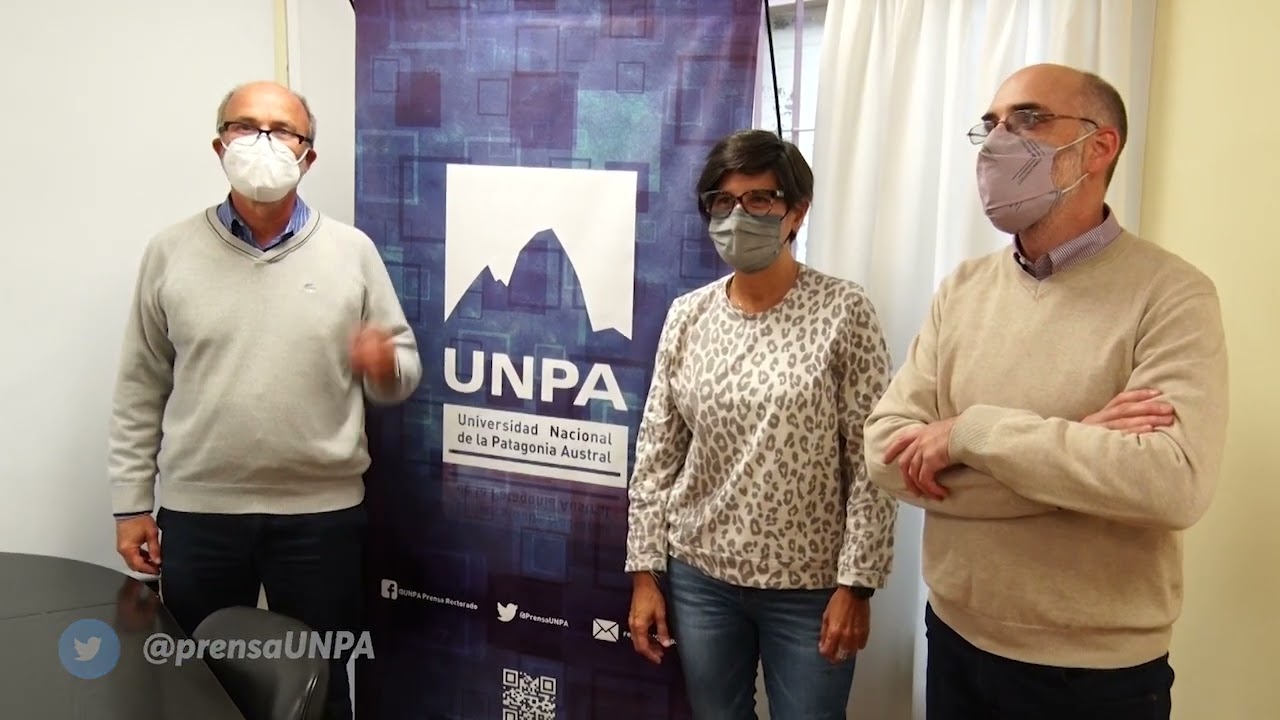 Cristian Bessone y Emilio Batagelj - CONVENIO UNPA - ASOC. ARG. DE ONCOLOG&Iacute;A